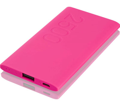 GOJI G25PBPK16 Portable Power Bank - Pink GOJI G25PBPK16 Portable Power Bank - Pink